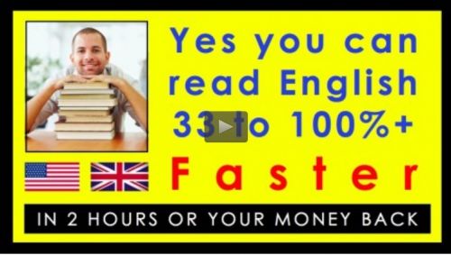 Udemy - Speed Reading Work/Leisure. Read 33%+ Faster or.Money Back Udemy - Speed Reading Work/Leisure. Read 33%+ Faster or.Money Back